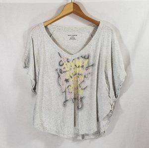 DKNY Printed Logo Crop Top Size Small